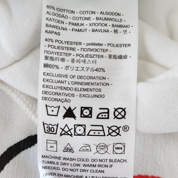 Levi's Women's Cropped Happy Strawberry Prism Hoodie Size 2X - Picture 6 of 11